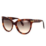 Marc Jacobs Stiliga solglasögon med kattögon design Brown, Unisex