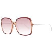 Max & Co Bruna fyrkantiga solglasögon med gradientlinser Brown, Dam