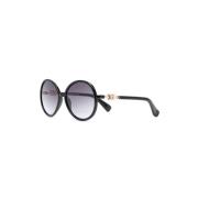 Max Mara Mm0065 01B Sungles Black, Dam