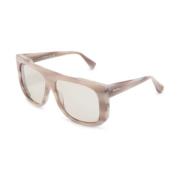 Max Mara Mm0073 20E Sungles Beige, Dam