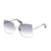 Max Mara Stiliga solglasögon för kvinnor - Mm0062-H Design6 Black, Dam