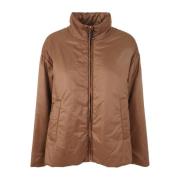 Max Mara Stilfull Matisse Kort Vadderad Jacka Brown, Dam