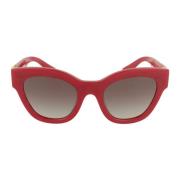 Miu Miu Modiga och moderna solglasögon för kvinnor Red, Dam