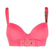 Moschino Korall Bikini Top - Stil A5782 9503 215 Pink, Dam