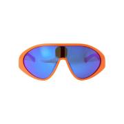 Moschino L7Qz0 Stiliga Solglasögon Orange, Unisex