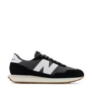 New Balance Nylon och Mocka Sneakers Black, Dam