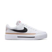 Nike Platform Sneakers Court Legacy Lift White, Dam