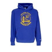Nike NBA Essential Fleece Hoodie - Stephen Curry Blue, Herr