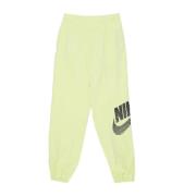 Nike Dance Fleece Oversized Byxor - Lättviktssportkläder Green, Dam