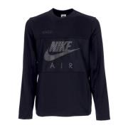 Nike Poly-Knit Crew Sweatshirt Black, Herr