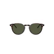 Oliver Peoples N.02 Sun Ov5529S Runda Solglasögon Brown, Unisex