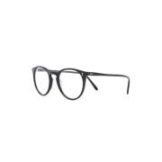 Oliver Peoples Svarta Optiska Ramar för Män Black, Herr