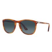 Persol Klassiska polariserade solglasögon med blåtonade linser Orange,...