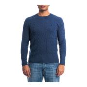 Polo Ralph Lauren Cashmere Crewneck Sweater Blue, Herr