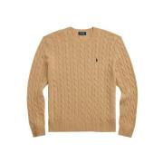 Polo Ralph Lauren Round-neck Knitwear Beige, Herr