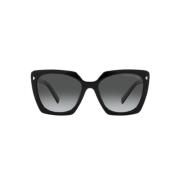 Prada Höj din stil med PR 23Zs solglasögon Black, Dam
