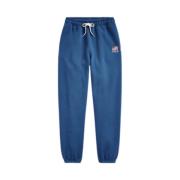 Ralph Lauren Athletic Ankel Joggers - Blå Flagga Polo Blue, Dam