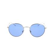 Ray-Ban Modernt Metall Runda Solglasögon Gray, Dam