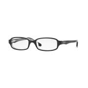 Ray-Ban Stiliga Glasögon med 54mm Rambredd Black, Unisex