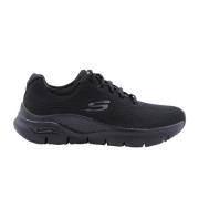 Skechers Sneakers Black, Dam