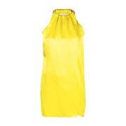 Stella McCartney Festlig Festklänning Yellow, Dam