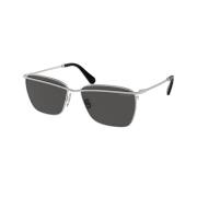 Swarovski Sunglasses Gray, Dam