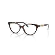 Tiffany Stiliga Glasögon för Modemedvetna Kvinnor Brown, Dam