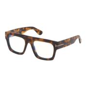 Tom Ford Stiliga Glasögon Ft5634-B i Färg 056 Brown, Herr