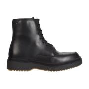 Tommy Hilfiger Premium Cleated Lace-Up Boots Black, Herr
