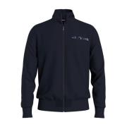 Tommy Hilfiger Sweatshirt med Sweatshirt med dragkedja Blue, Herr