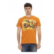 Trussardi T-Shirts Orange, Herr