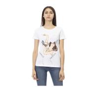 Trussardi T-Shirts White, Dam