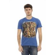 Trussardi T-Shirts Blue, Herr