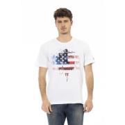 Trussardi T-Shirts White, Herr