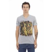 Trussardi T-Shirts Gray, Herr