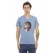 Trussardi T-Shirts Blue, Herr