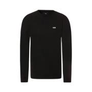 Vans MN Left Chest Hit LS T-Shirt Black, Herr