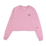 Vans Junior Crop Långärmad T-shirt Pink, Dam