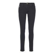 Versace Svarta Jeans för Kvinnor Black, Dam