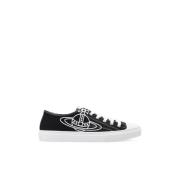 Vivienne Westwood Sneakers med logotyp Black, Herr