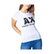 Armani Exchange T-Skjorta White, Dam