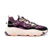 ASH ASH Nubuck #Blk Sneakers för kvinnor Purple, Dam