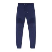 Balmain Sweatpants med logotyp Blue, Herr