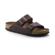 Birkenstock Arizona Sandaler - Oljat Läder - Habana Brown, Herr