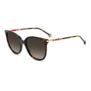 Carolina Herrera Habana Solglasögon CH 0023/S 086 Brown, Unisex