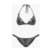 Dolce & Gabbana Bikini med logotyp Gray, Dam