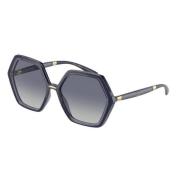 Dolce & Gabbana Geometrisk-ram solglasögon Blue, Dam
