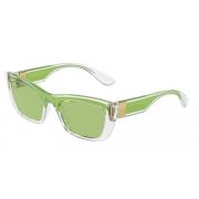 Dolce & Gabbana Stiliga solglasögon för kvinnor - Modell Dg6171 Green,...