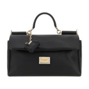 Dolce & Gabbana Lyxig Borsa Handväska för Kvinnor Black, Dam