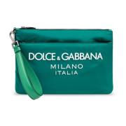 Dolce & Gabbana Handväska med logotyp Green, Unisex